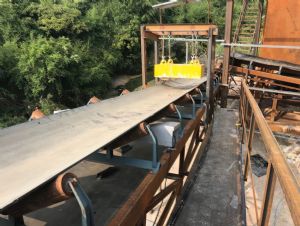 永磁除鐵器使用現場 ,華陽機械,金屬探測儀